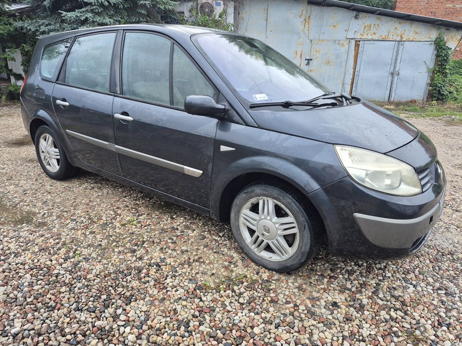 Renault Grand Scenic 2.0 b +GAZ 2005 Rok 7-osobowy