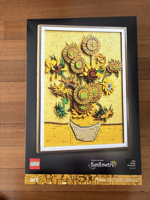 Lego – 31215 Art Vincent van Gogh: Girassóis (Novo e Selado)