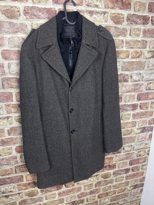 Meski plaszcz z podpinka m/l