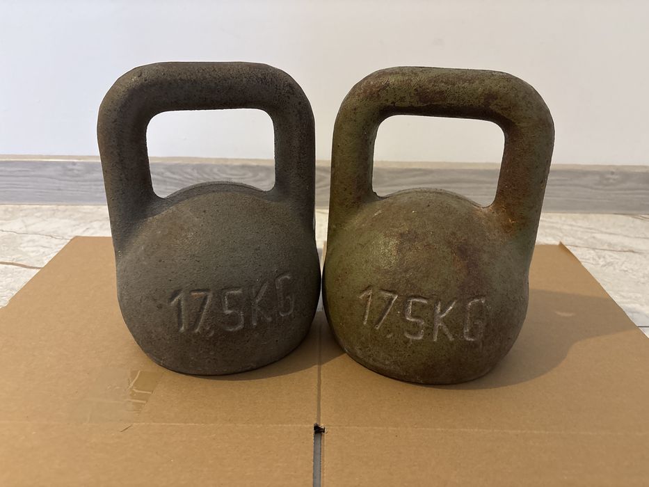 Kettlebell 17.5kg żeliwny x 2