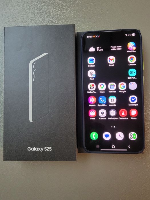 Samsung S25 - 256GB como novo - com fatura de compra