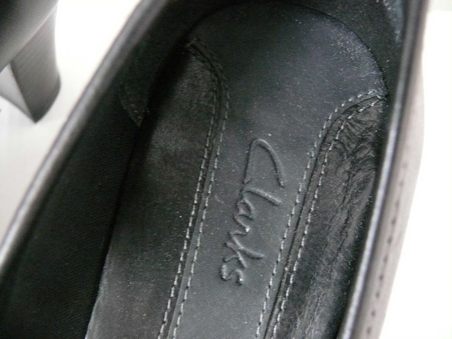 Buty damskie "Clarks" czółenka skóra 100%