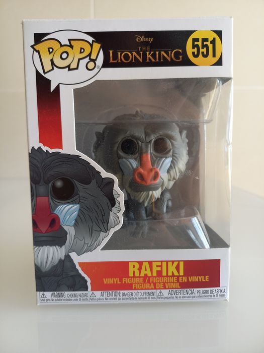 Funko Pop Rafiki em perfeito estado com caixa