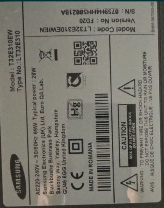 Монітор Samsung 32