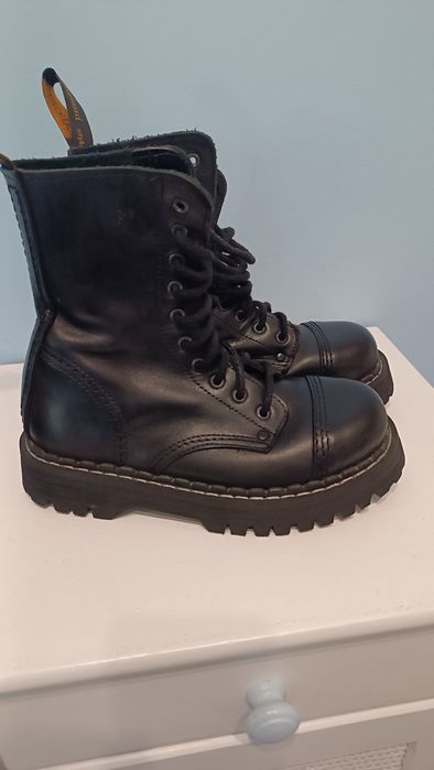 Czarny glany Rangers england rozmiar 37