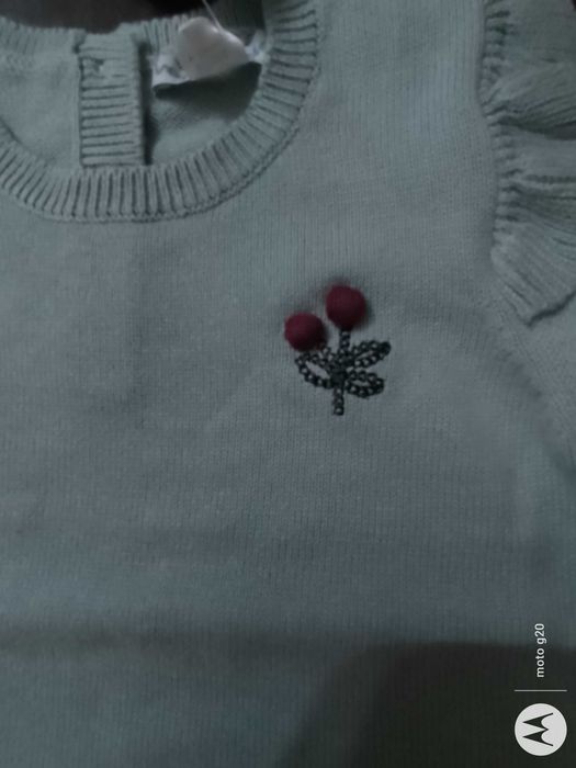Camisola de malha para 6 meses