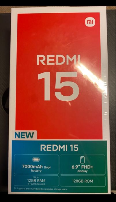 Xiaomi Redmi  15 Midnight Black 6/128