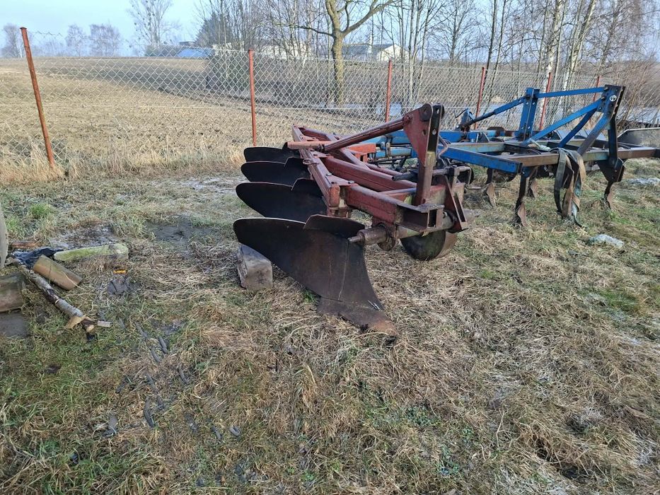 Pług 4 skibowy unia Grudziądz