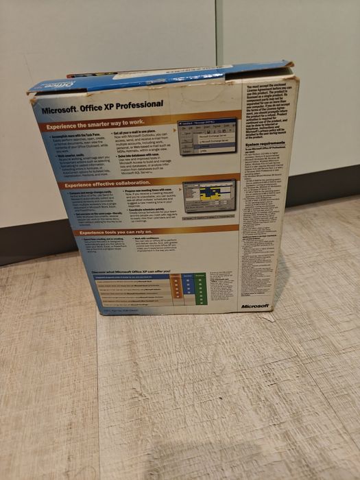 Microsoft Office XP box