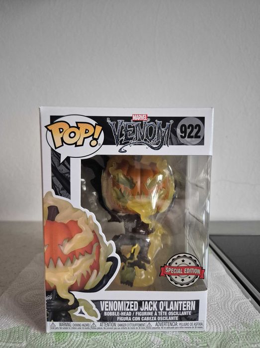 Funko POP Marvel #922 Venomized Jack O'Lantern