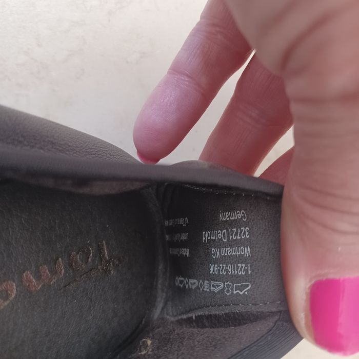 Baleriny TAMARIS Germany nowe super miękkie wygodne 40/26 cm