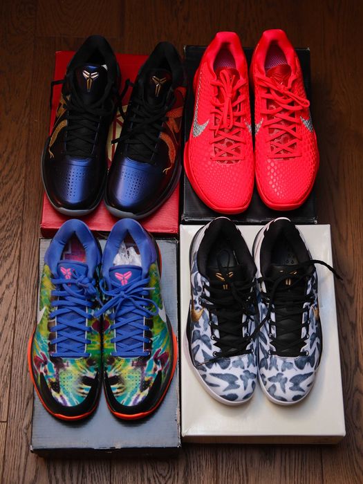 Nike Kobe 5 / 6 / 8 Protro – zestaw 4 par