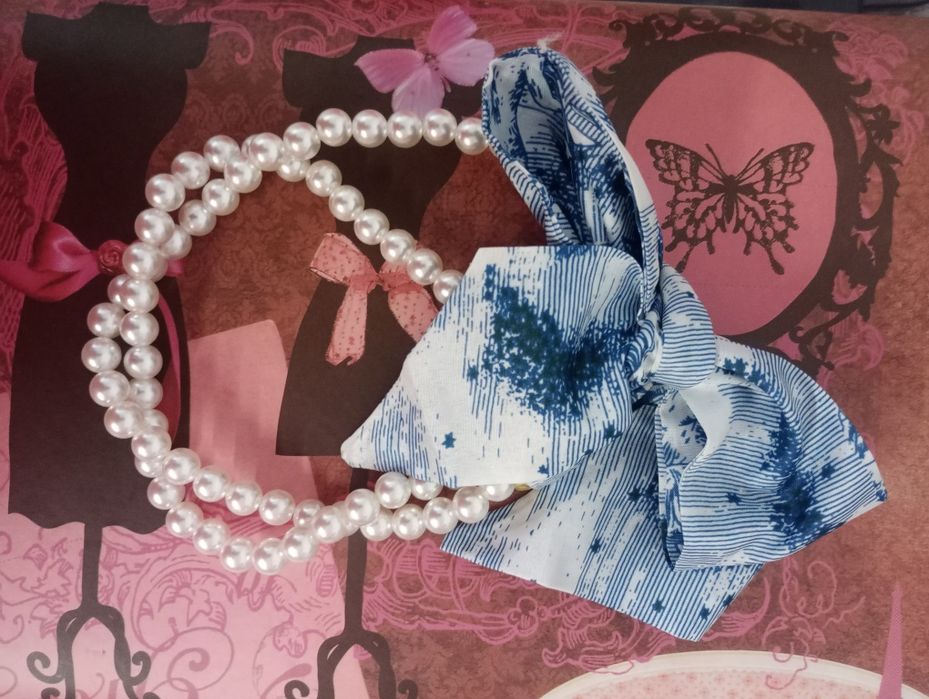 Piękny ozdobny szalik/pasek