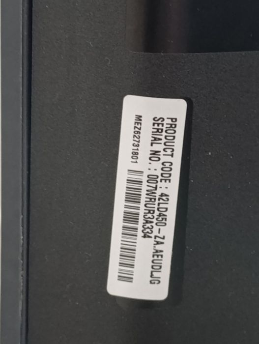 Telewizor 42 cale LG 42LD450 monitor Full HD