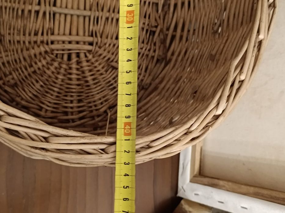 Cesto Picnic/decorativo em verga