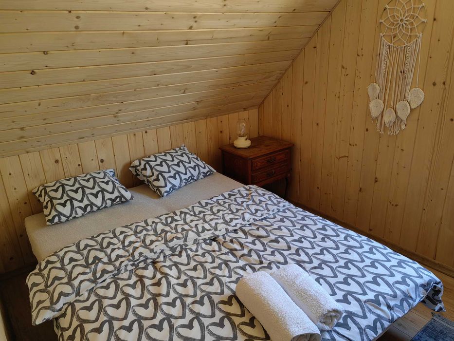 WALENTYNKI, domek ze szklarenką, sauną i jacuzzi, domek na wynajem