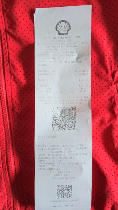 Casaco Scuderia Ferrari (nunca usado com fatura)