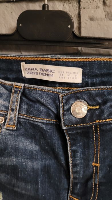 Spodnie jeans zara rozmiar 34