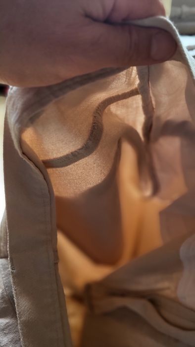 Spodnie S/M Super naturalne 100% spodnie bio cotton len lniane bawełna