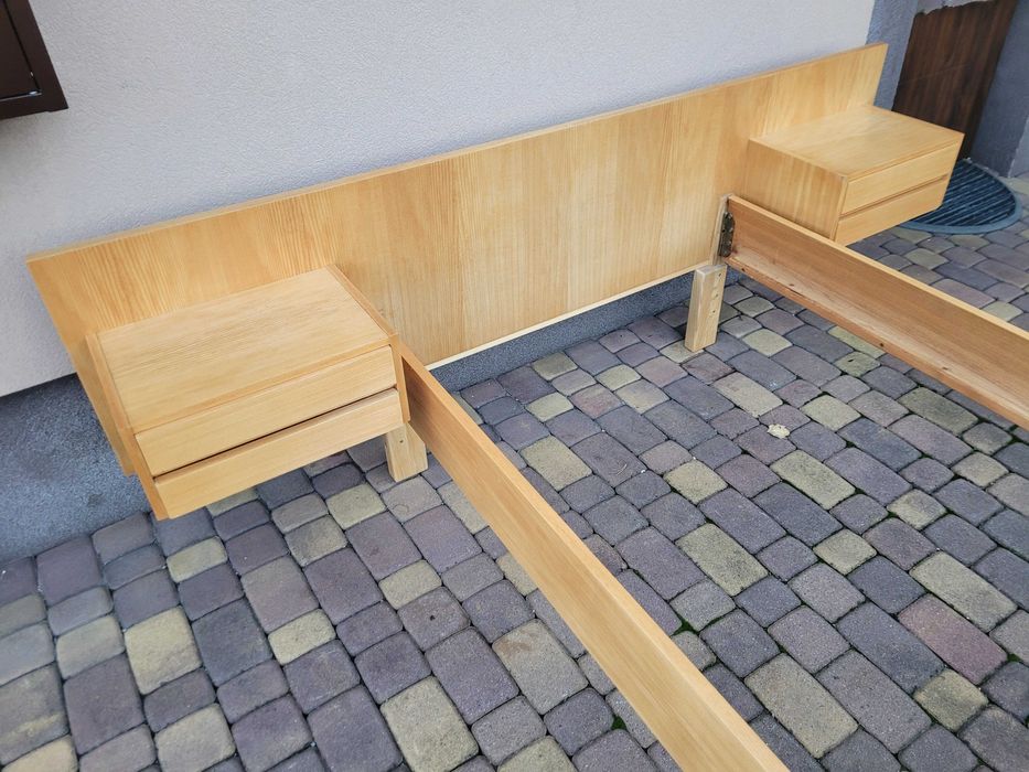 Piękne Łóżko Z lat 60/70-tych Mega Design
