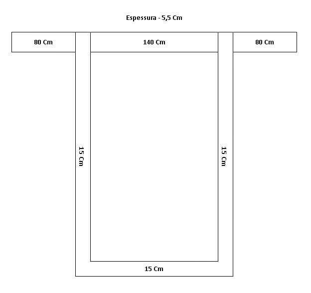 Cama tipo sumiê em wengue