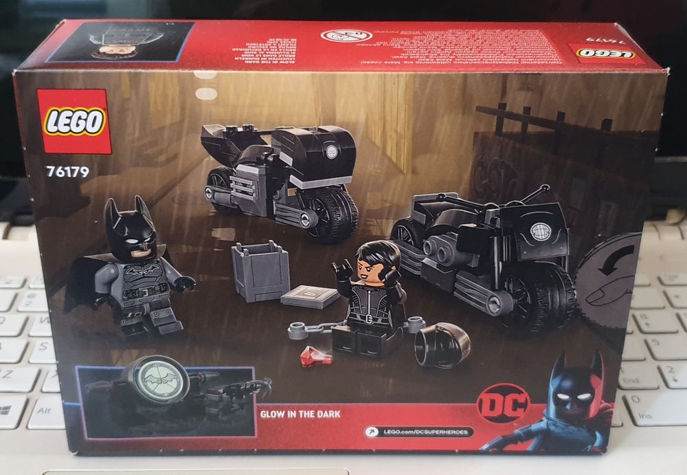 LEGO 76179 DC Super Heroes Motocyklowy pościg Batmana i Seliny Kyle