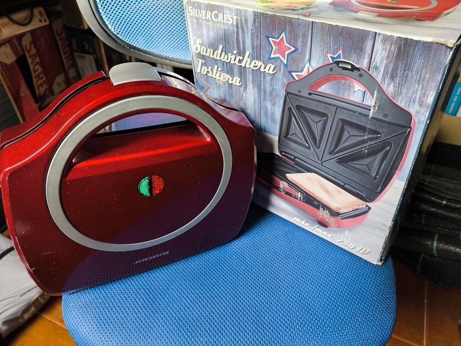 Sanduicheira usada Silvercrest