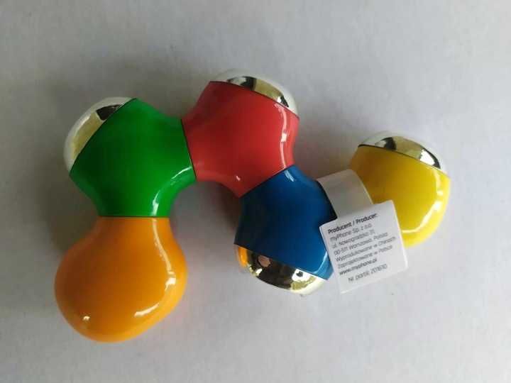 Rozdzielacz USB HUB 4-portowy obrotowy zestaw 5 szt