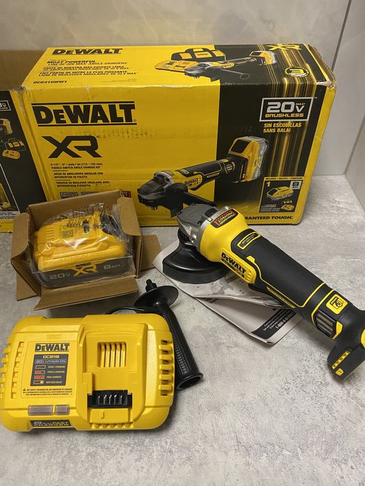 DeWALT DCG410 20Vmax КШМ Made in Mexico