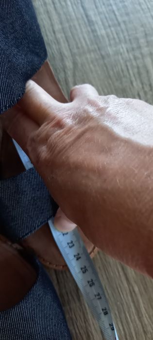 Sandały na słupku toms rozmiar 38 wkładka 24cm