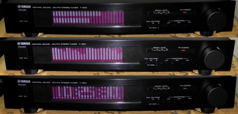 _ YAMAHA _ 43,5 cm _ VFD Analizator Sygnału Audio Widmo Wskaźnik Poziomu Korektor Equalizer