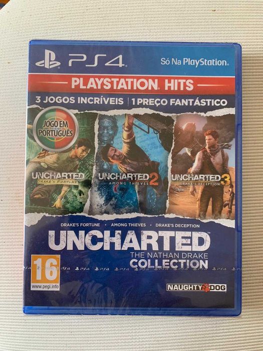 Saga Uncharted para PS4 Nova