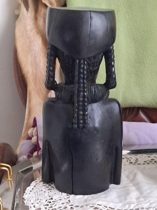 Fantástico busto de Mulher Africana com selo de exportação autorizada