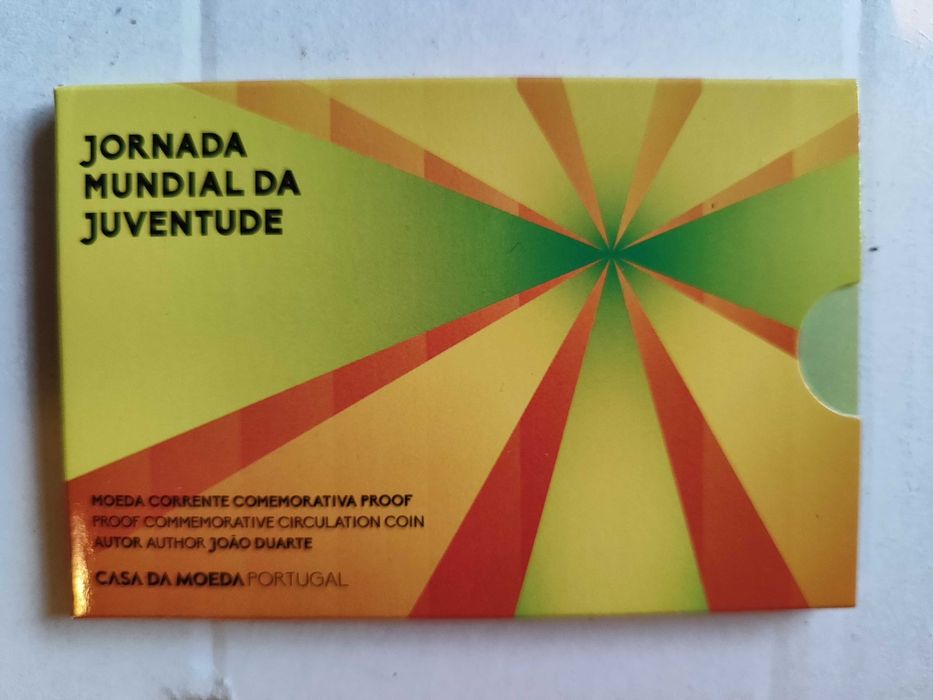 Moeda de 2€ Proof - Jornada Mundial da Juventude