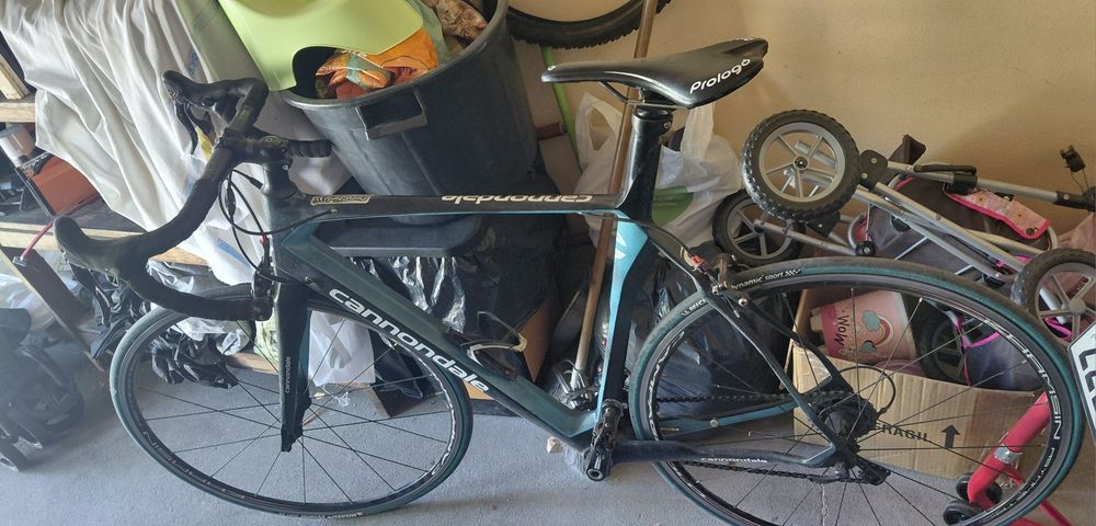 Bicicleta connondale carbono