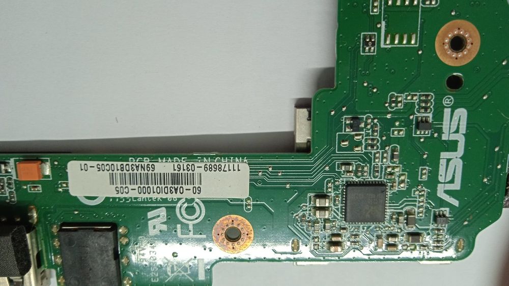 Плата нетбука Асус Asus робоча