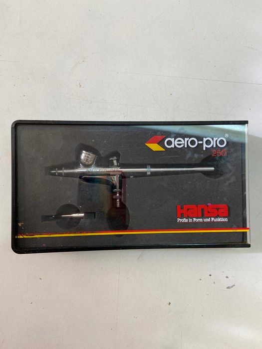 Aerógrafo Hansa Aero-Pro 250 com Compressor Aero-Pro Mini