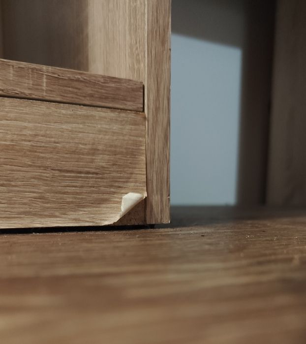 Кровать стенка детская ЮНИТ (белый / дуб сонома) б/у