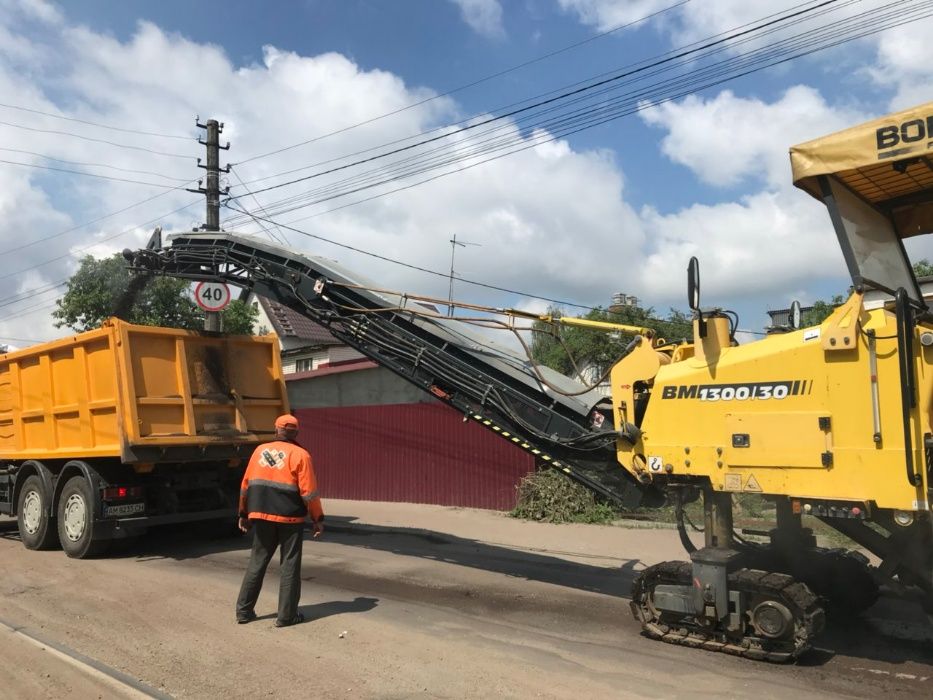 Аренда дорожной фрезы по Украине!