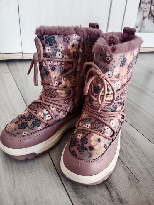 Śniegowce dziecięce H&M róż 29