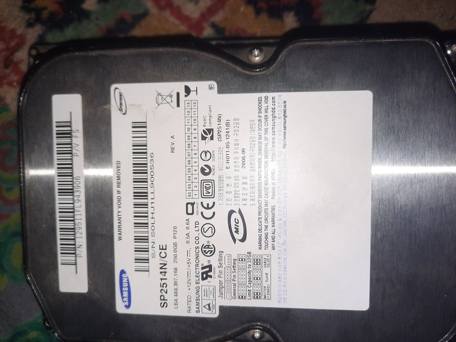 Продам  жесткий диск