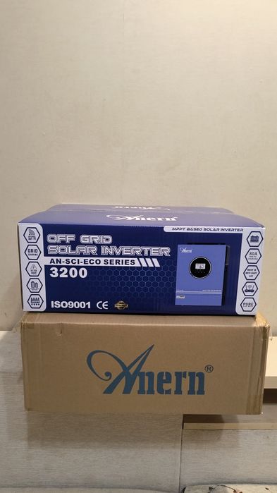 Гібридний Інвертор Anern ECO 3200W 24В на 230В чиста синусоїда, новий