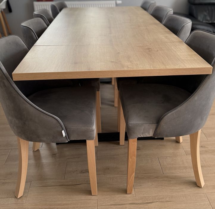 Stół loft loftowy 200X90 dąb Hamilton naturalny