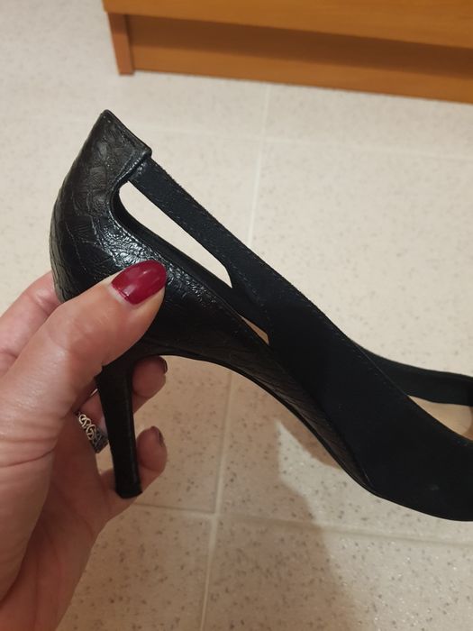 Sapato de camurça