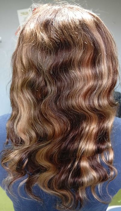 NOWA Peruka Naturalna 18" Włosy Brazylijskie Highlight 4/27