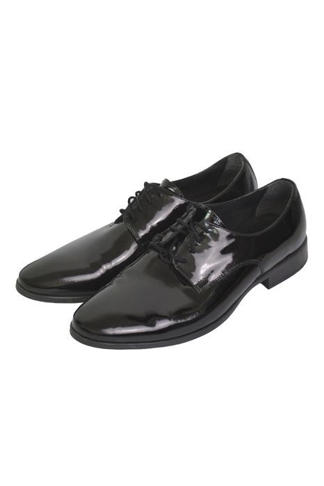 buty galowe wojskowe 918b/mon lakierowane lakierki 30 (46,5)