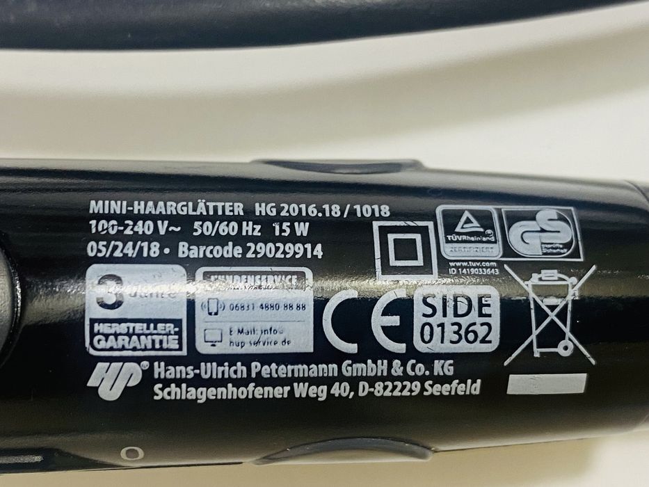 Міні вирівнювач для волосся