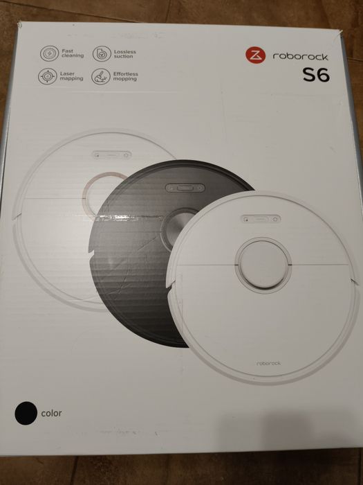 Odkurzacz z funkcją mopowania roborock S6