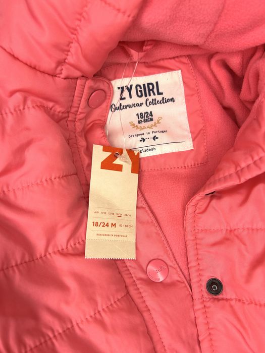 Casaco menina novo com etiqueta