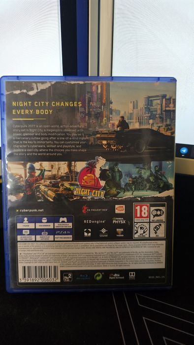 Cyberpunk gra na ps4 dobry stan